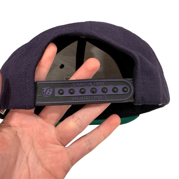 Cooperstown Tampa Bay Devil Ray Vintage Custom Snapback American Needle - Picture 3 of 5